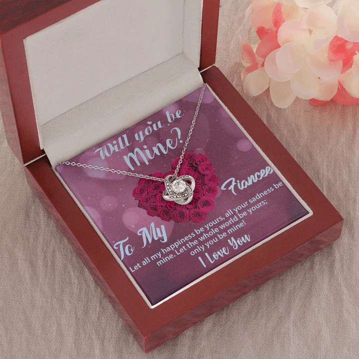 Best Proposal Gift For Fiancã©E - Pure Silver Pendant With Message Card Gifts for Future Wife / fiance Rakva
