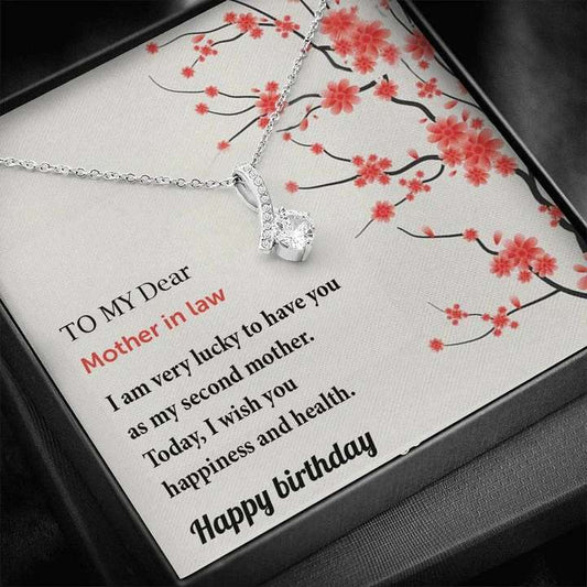 Best Unique Birthday Gift For Mother-In-Law - 925 Sterling Silver Pendant Gifts for Mother (Mom) Rakva