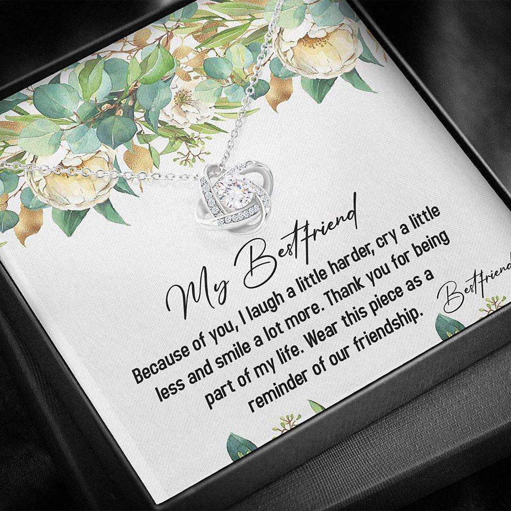 Bestfriend Necklace Gift “ To My Best Friend Necklace “ Necklace With Gift Box Friendship Day Rakva