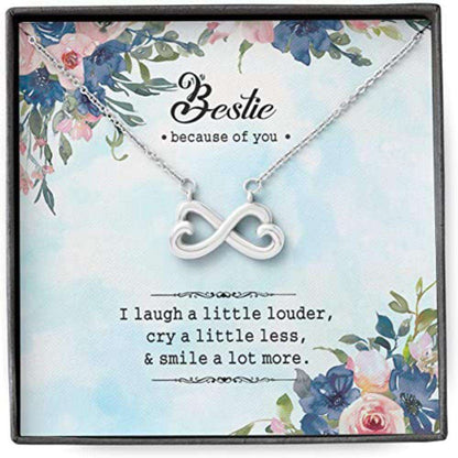 Bestie Gifts Necklace For Women, Best Friend Unbiological Soul Sister Bff Forever Gifts For Friend Rakva