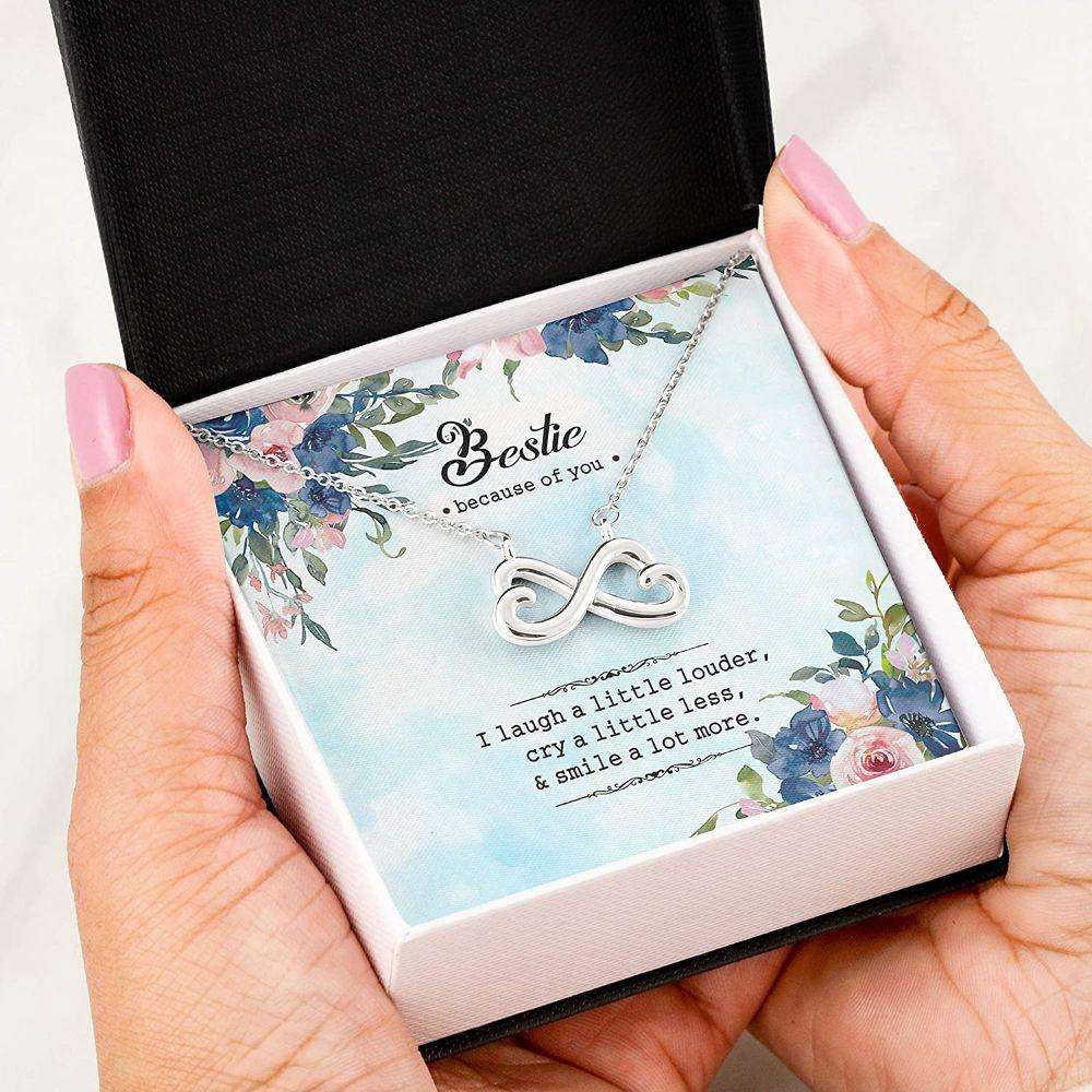 Bestie Gifts Necklace For Women, Best Friend Unbiological Soul Sister Bff Forever Gifts For Friend Rakva