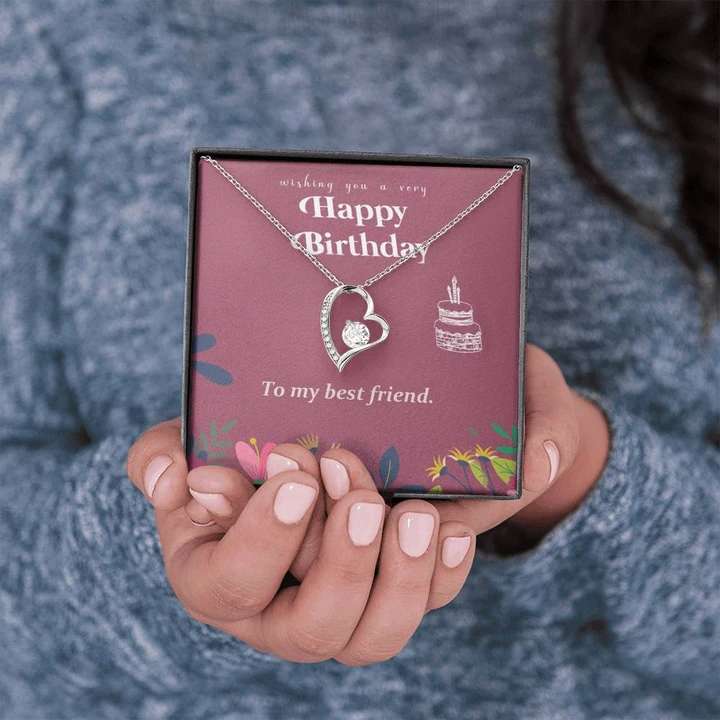 Birthday Present For Best Friend Girl - 925 Sterling Silver Pendant Gifts For Friend Rakva