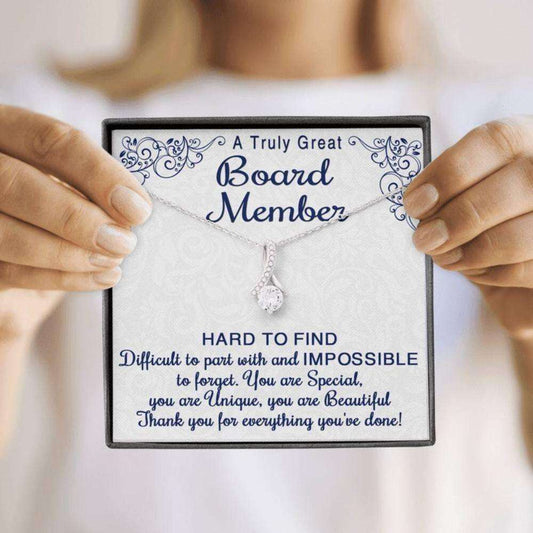 Board Member Necklace Gift For Women, Necklace For Board Member Female, Corporate, Business, Thank You Gift Gifts For Friend Rakva