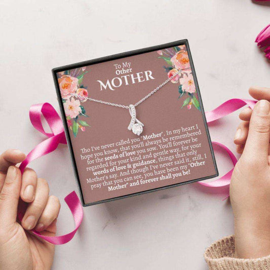 Bonus Mom Necklace, Other Mother Necklace, Gift For Second Mom, Mother-In-Law, Bonus Mom Gifts for Mother (Mom) Rakva