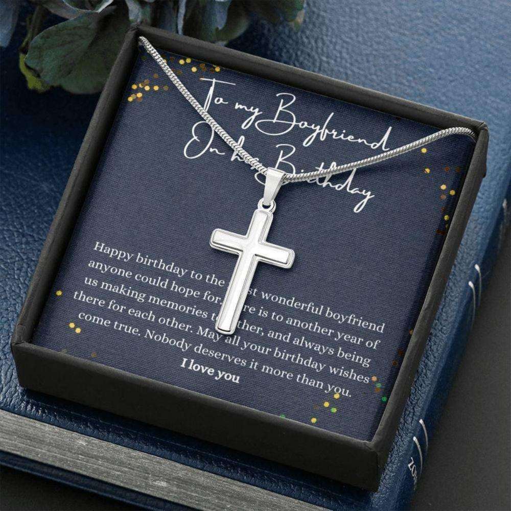 Boyfriend Necklace Gift, Happy Birthday Boyfriend Necklace Gift, Boyfriend Thoughtful Gift Gifts For Boyfriend Rakva