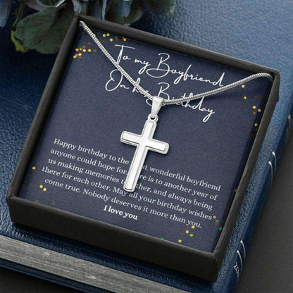 Boyfriend Necklace Gift, Happy Birthday Boyfriend Necklace Gift, Boyfriend Thoughtful Gift Gifts For Boyfriend Rakva