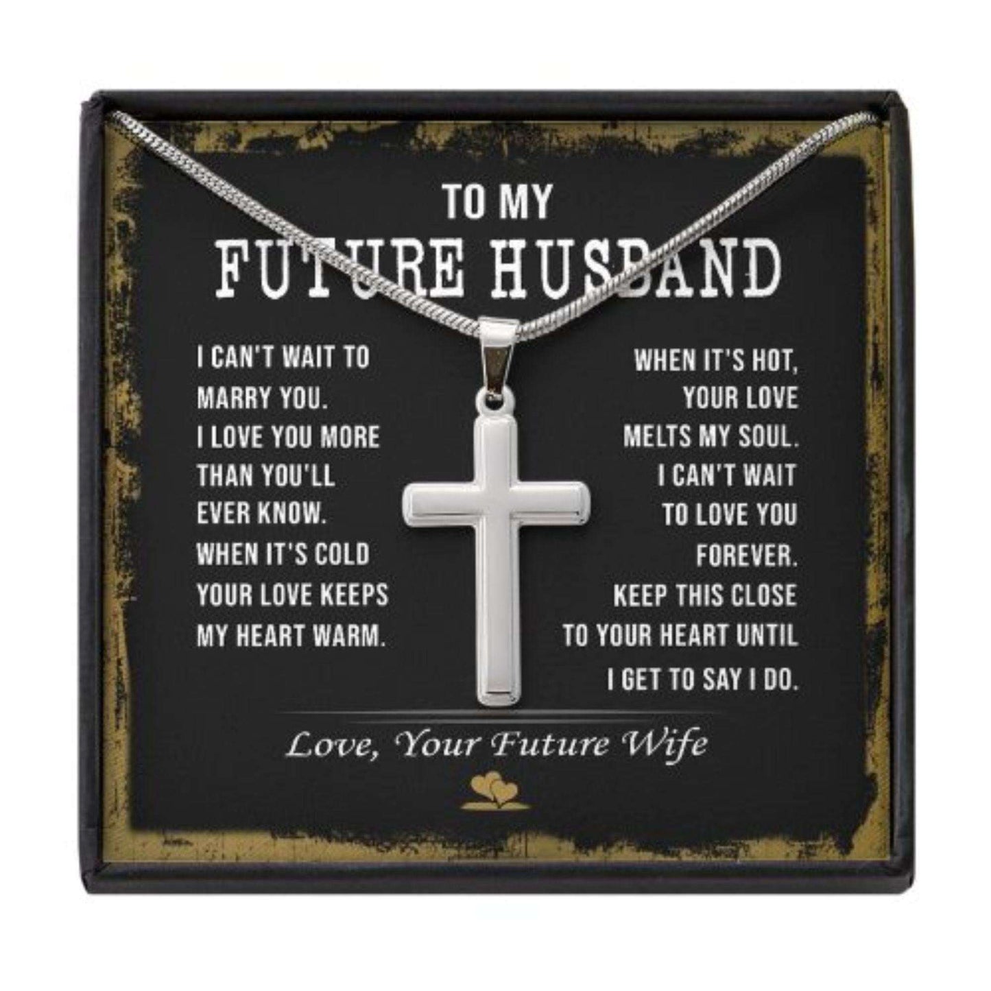 Boyfriend Necklace, Husband Necklace, Future Husband Gift, To My Future Husband, Gift For Fiance Necklace Gifts For Boyfriend Rakva