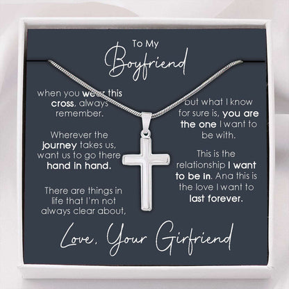 Boyfriend Necklace, Necklace Gift For Boyfriend, Boyfriend Birthday Anniversary Thoughtful Gifts Gifts For Boyfriend Rakva