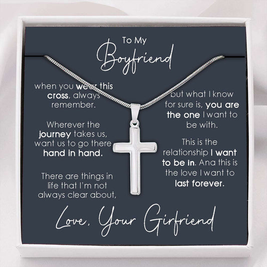 Boyfriend Necklace, Necklace Gift For Boyfriend, Boyfriend Birthday Anniversary Thoughtful Gifts Gifts For Boyfriend Rakva