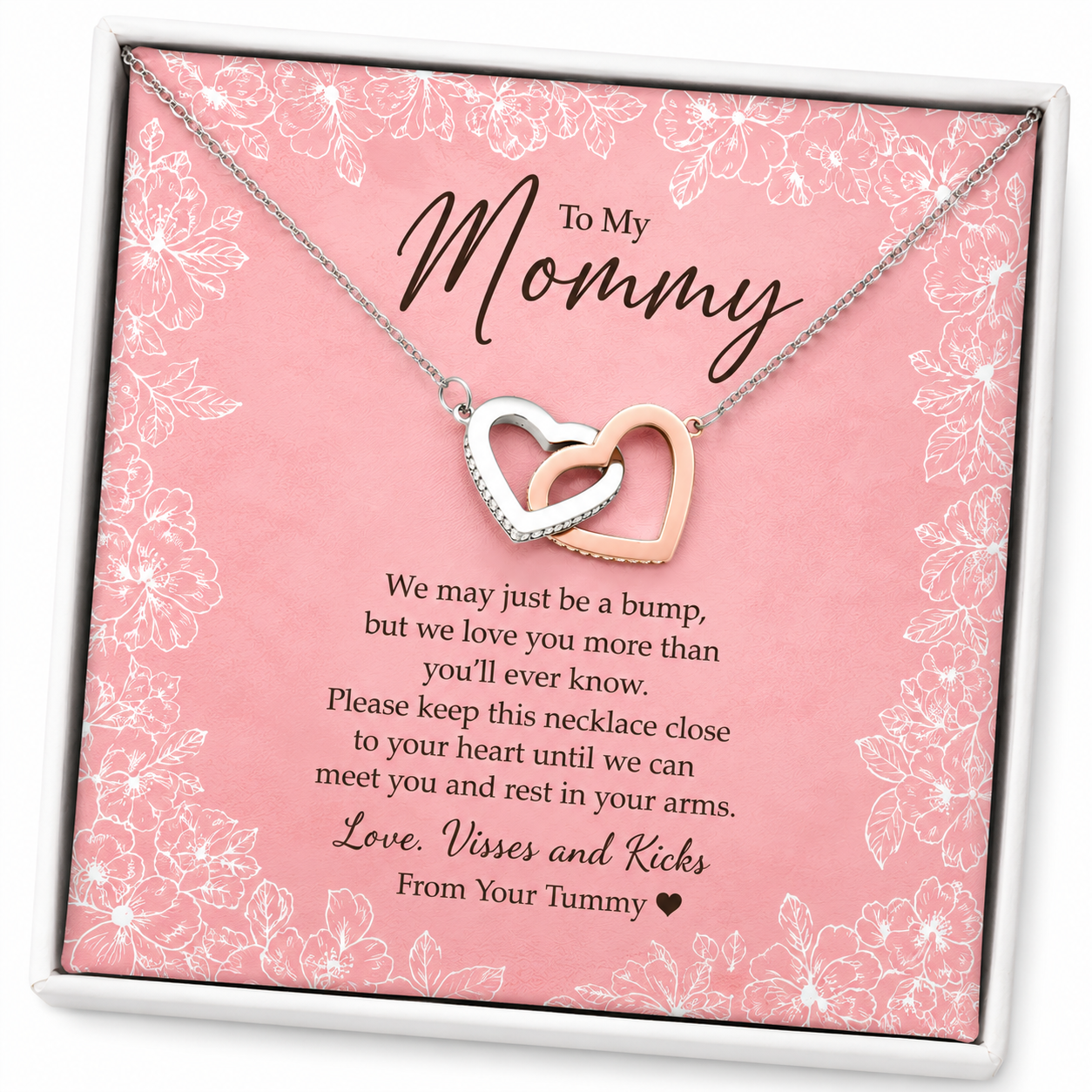 Mommy Necklace, Twin Baby Gift, Twins Baby, Future Mom Of Twins, Twins Gender Reveal, Twin Bump To Mom, Gift From Twins, Twin Mama