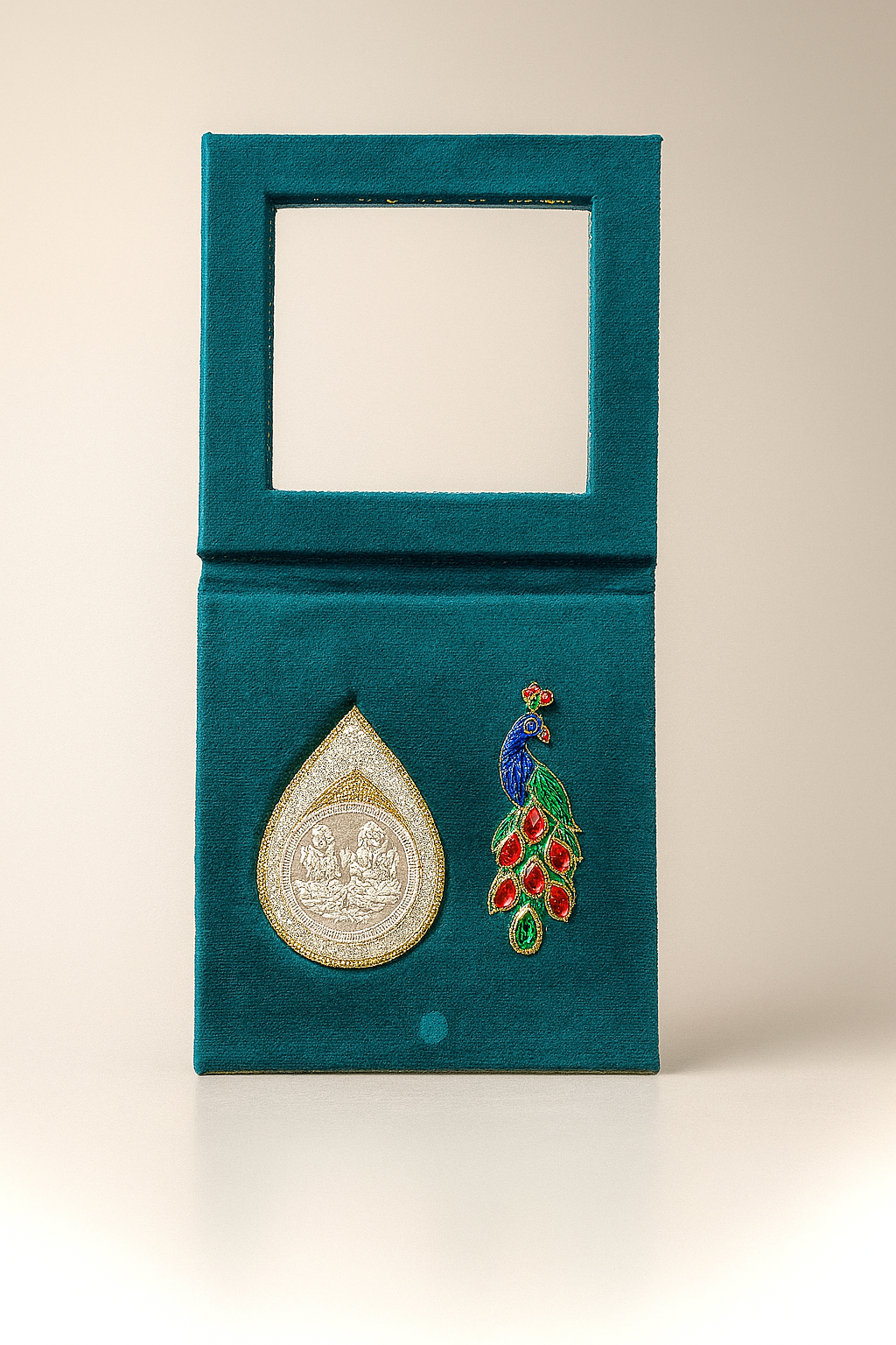 999.9 Purity Ganesh Lakshmi ji Silver Coins With White Decent Diwali Gift Wrap For Birthday and Marriage Anniversary Rakva