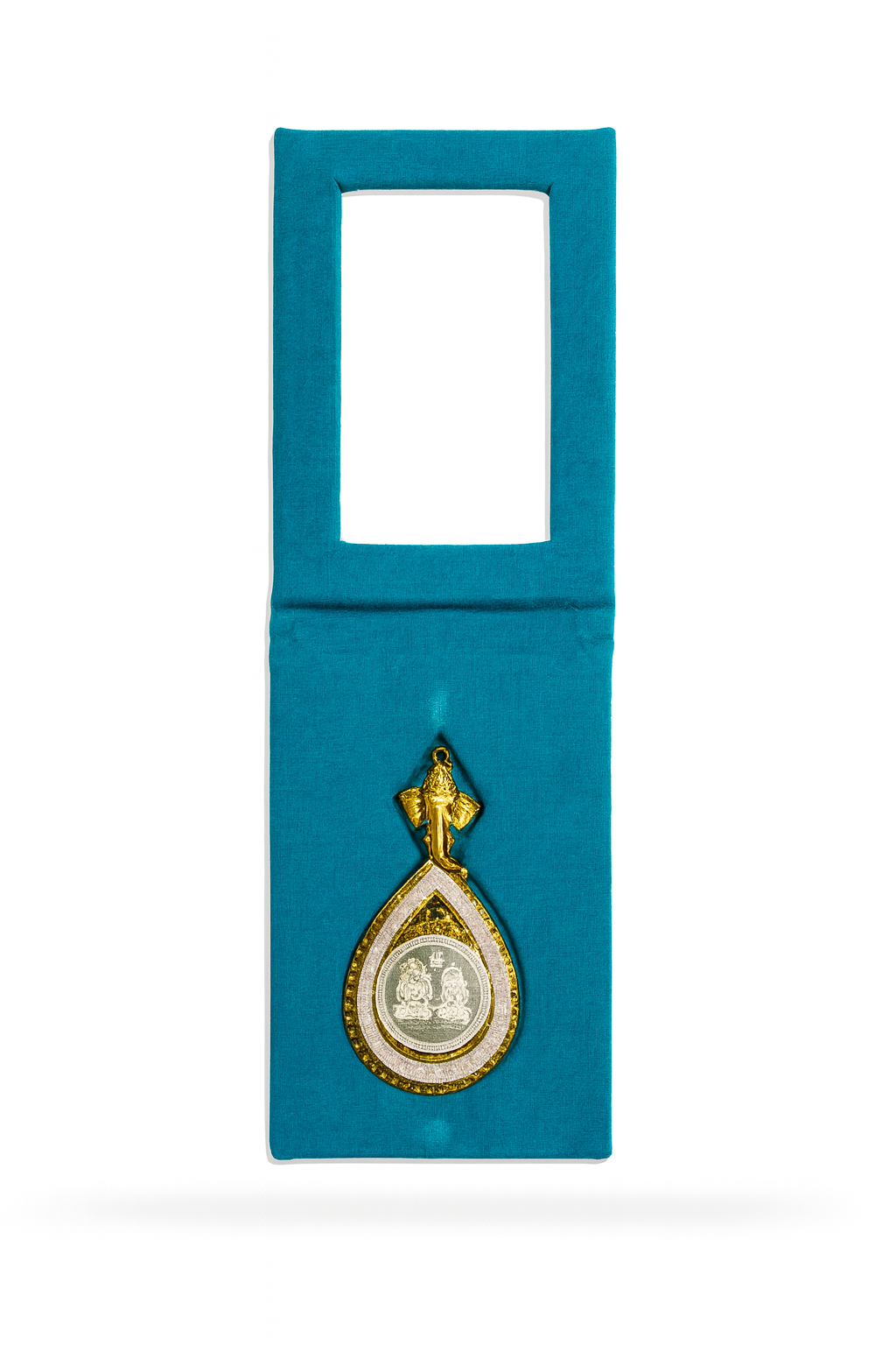 999.9 Purity Ganesh Lakshmi ji Silver Coins With Pink flower Diwali Gift Wrap For Birthday and Marriage Anniversary (Copy) 10 gram silver coin Rakva