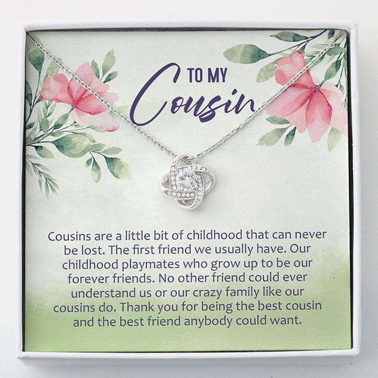 Cousin Necklace, Gifts For Cousin Necklace “ Necklace With Gift Box Rakva