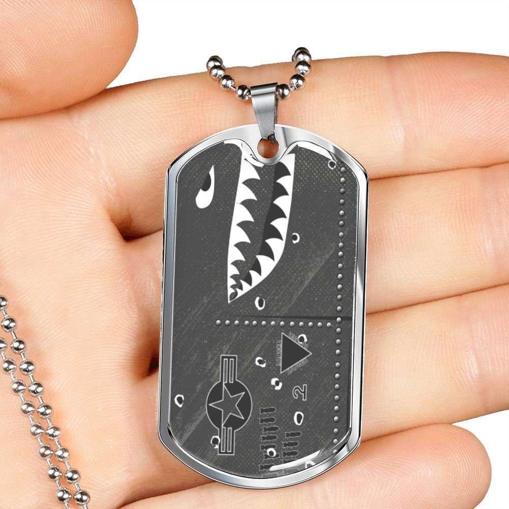 Custom Fight Dog Tag Military Chain Necklace Men Gift Idea Dog Tag Rakva