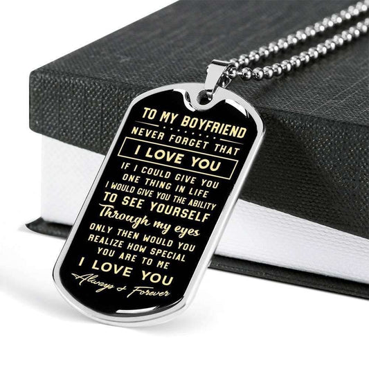 Custom Picture Dog Tag You Realize How Special You Are To Me Dog Tag Military Chain Necklace Gift For Him Rakva