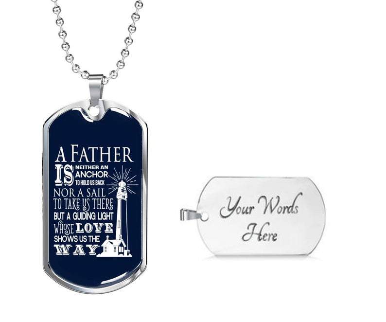 Dad Dog Tag, Custom Picture Father’S Day Gift Father’S Day Gift From Daughter Dad Dog Tag Necklace Dad Gift From Son Dog Tag Father's Day Rakva