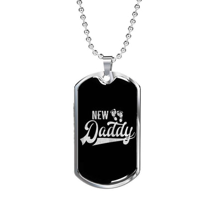 Dad Dog Tag, Custom Picture Father’S Day Gift New Daddy Dog Tag Military Chain Necklace For Men Dog Tag Father's Day Rakva