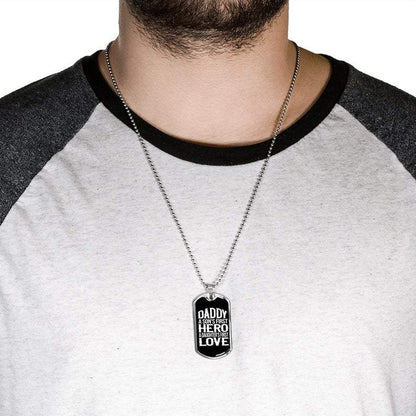 Dad Dog Tag Custom Picture Father’S Day Gift, Personalized With Engraving Father’S Day Gift Christmas Gift For Dad Dog Tag Necklace A Son’S Dog Tag Father's Day Rakva