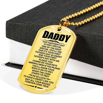 Dad Dog Tag Custom Picture Father’S Day Gift, To My Dad You’Re The Special Gift For Me Dog Tag Military Chain Necklace Father's Day Rakva