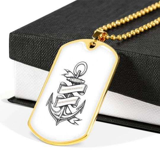 Dad Dog Tag Custom Picture Father’S Day, I’M So Proud To Be Your Daughter Dog Tag Necklace Gift For Dad Father's Day Rakva