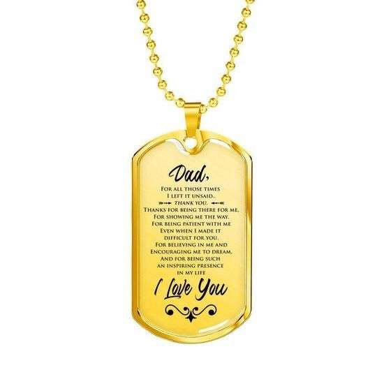 Dad Dog Tag Custom Picture Father’S Day, Inspiring Presence In My Life Dog Tag Necklace Gift For Dad Father's Day Rakva