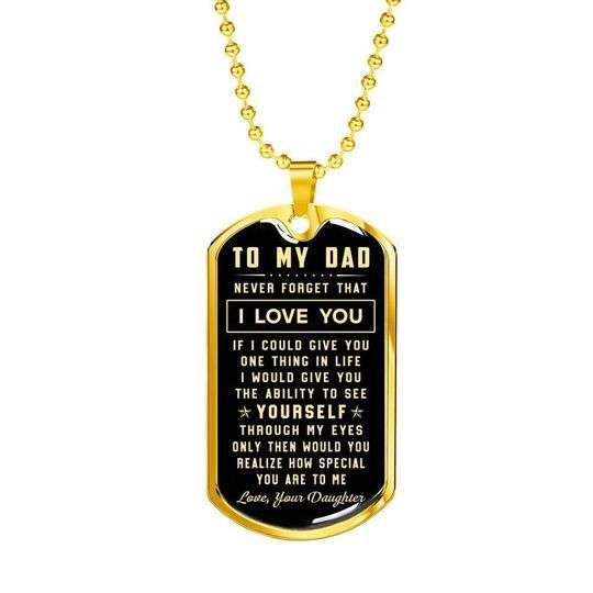 Dad Dog Tag Custom Picture, How Special You Are To Me Dog Tag Necklace Gift For Dad Father's Day Rakva