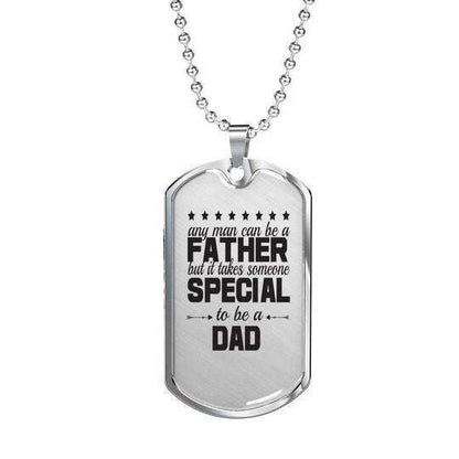 Dad Dog Tag Father’S Day, Someone Special To Be A Dad Dog Tag Necklace Gift For Dad Father's Day Rakva