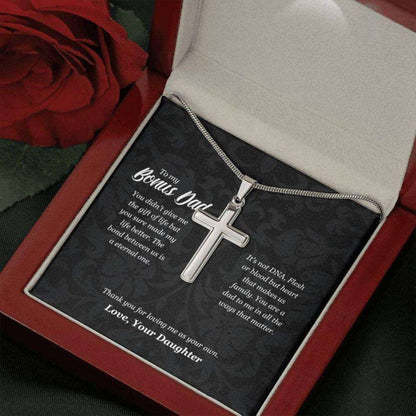 Dad Necklace, Bonus Dad Fathers Day Gift Necklace, Bonus Dad Thank You Gift, Stepdad Gift Father's Day Rakva