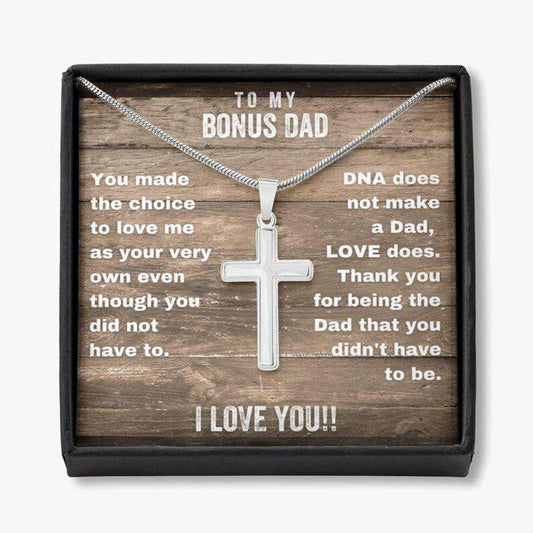 Dad Necklace, Bonus Dad Necklace, Fathers Day Gift For Step Dad, Stepfather Gift, Stepdaddy Gift Rakva