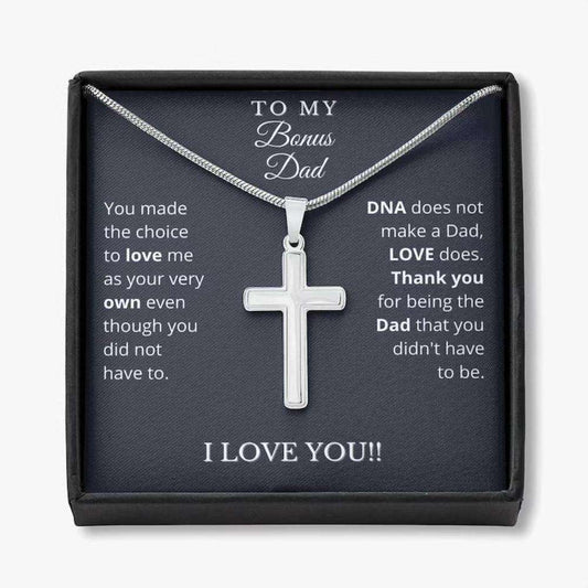Dad Necklace, Bonus Dad Necklace, Fathers Day Gift For Step Dad, Stepfather Gift, Stepdaddy Gift Rakva