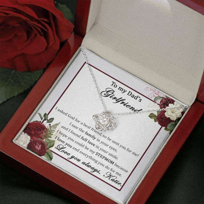 Dads Girlfriend Necklace, Christmas Necklace For Dads Girlfriend From Daughter, Birthday Jewelry For Step Mom, Future Dads Wife Gift Gifts For Daughter Rakva