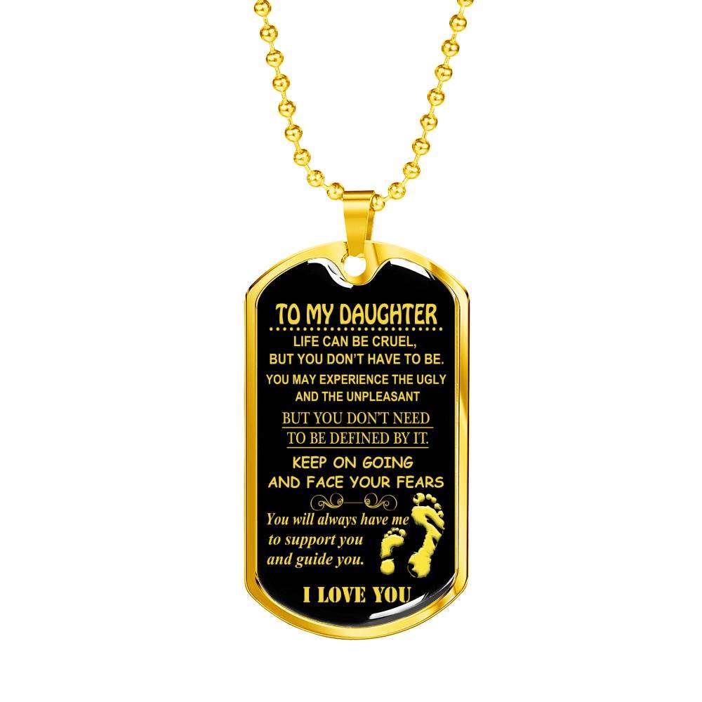 Daughter Dog Tag, Dog Tag For Daughter, Birthday Gift For Daughter Dog Tag-12 Dughter's Day Rakva