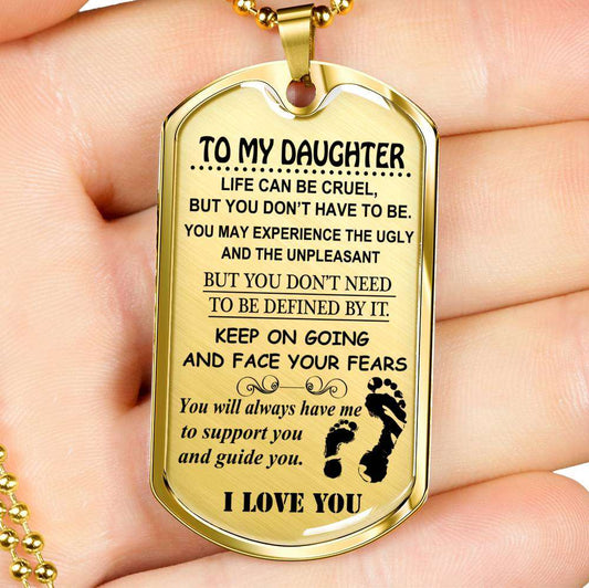 Daughter Dog Tag, Dog Tag For Daughter, Birthday Gift For Daughter Dog Tag-13 Dughter's Day Rakva