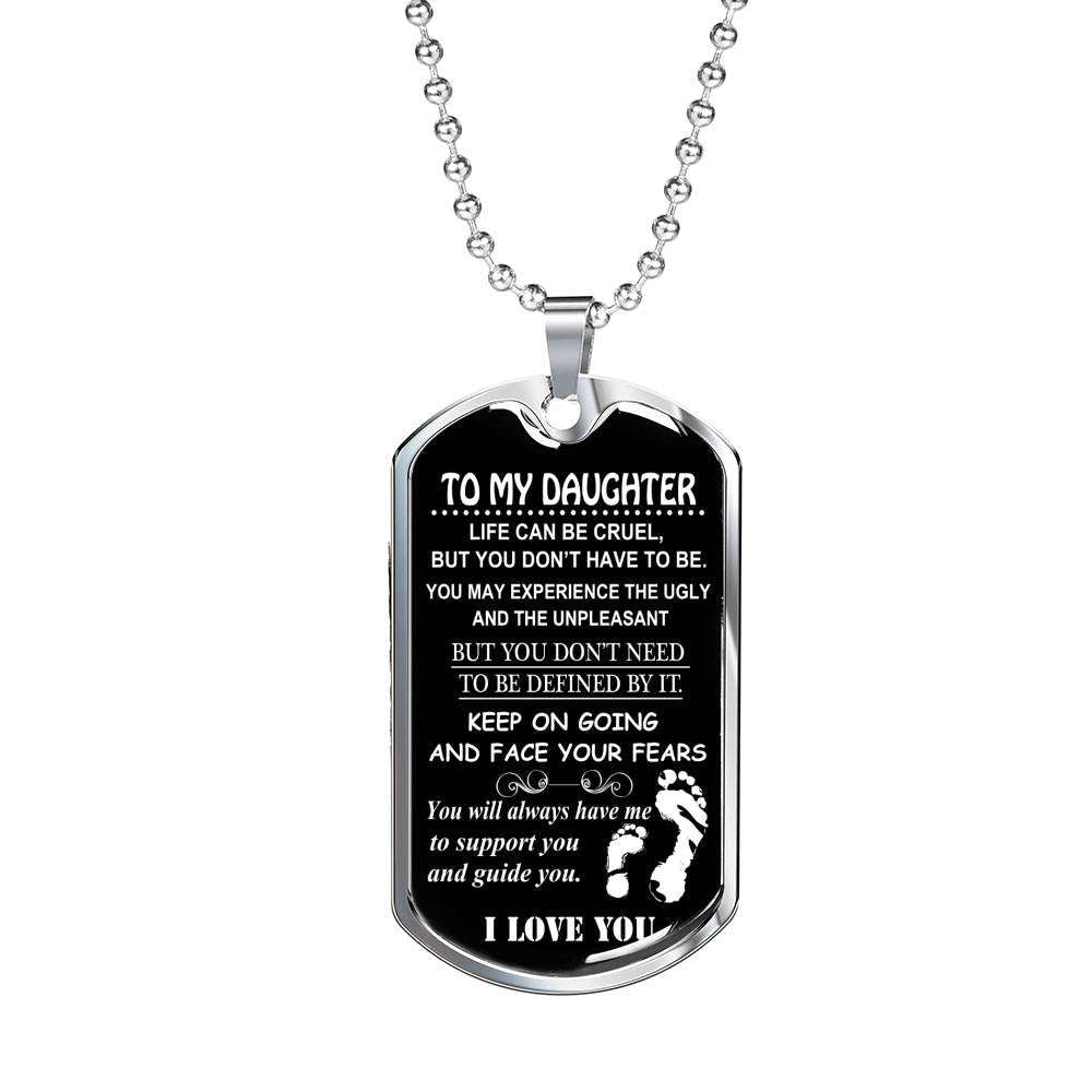 Daughter Dog Tag, Dog Tag For Daughter, Birthday Gift For Daughter Dog Tag-14 Dughter's Day Rakva