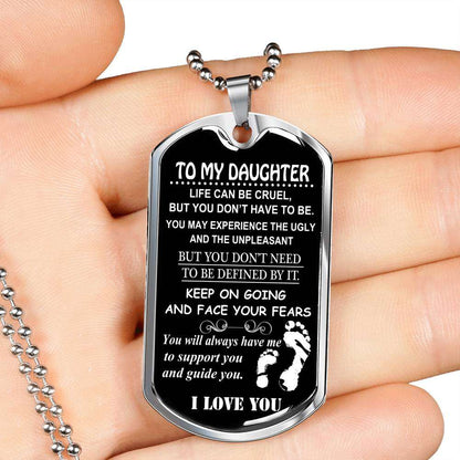 Daughter Dog Tag, Dog Tag For Daughter, Birthday Gift For Daughter Dog Tag-14 Dughter's Day Rakva