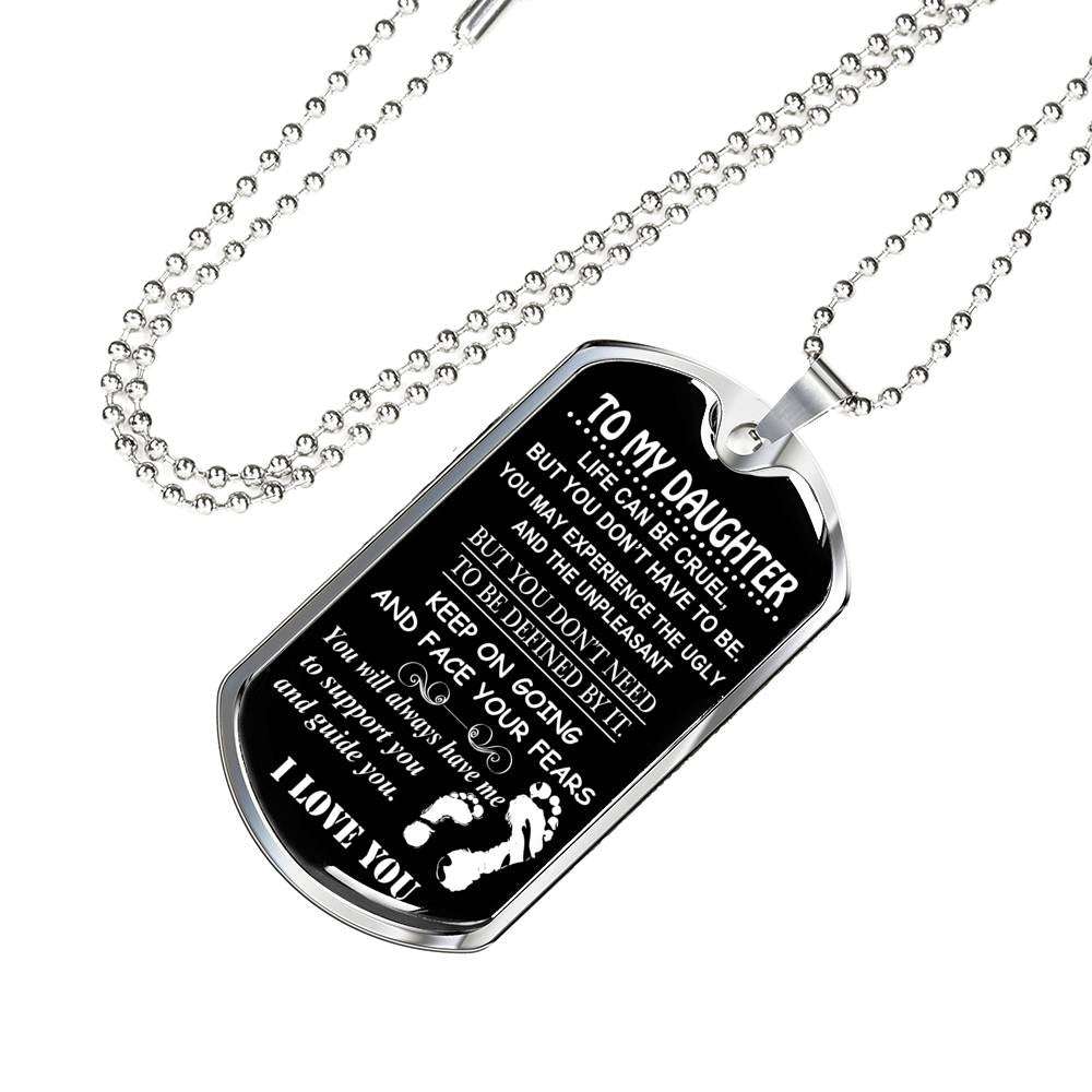 Daughter Dog Tag, Dog Tag For Daughter, Birthday Gift For Daughter Dog Tag-14 Dughter's Day Rakva