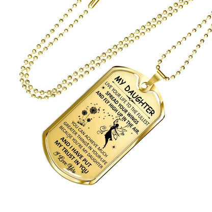 Daughter Dog Tag, Dog Tag For Daughter, Birthday Gift For Daughter Dog Tag-16 Dughter's Day Rakva