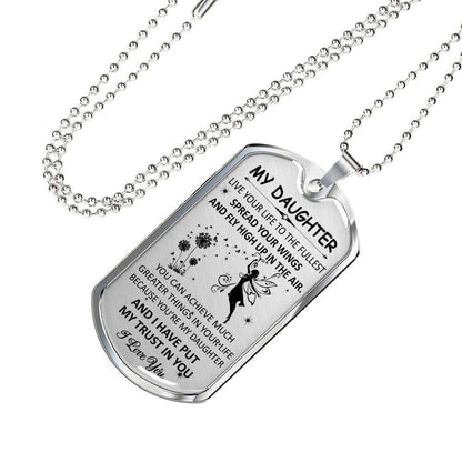Daughter Dog Tag, Dog Tag For Daughter, Birthday Gift For Daughter Dog Tag-16 Dughter's Day Rakva