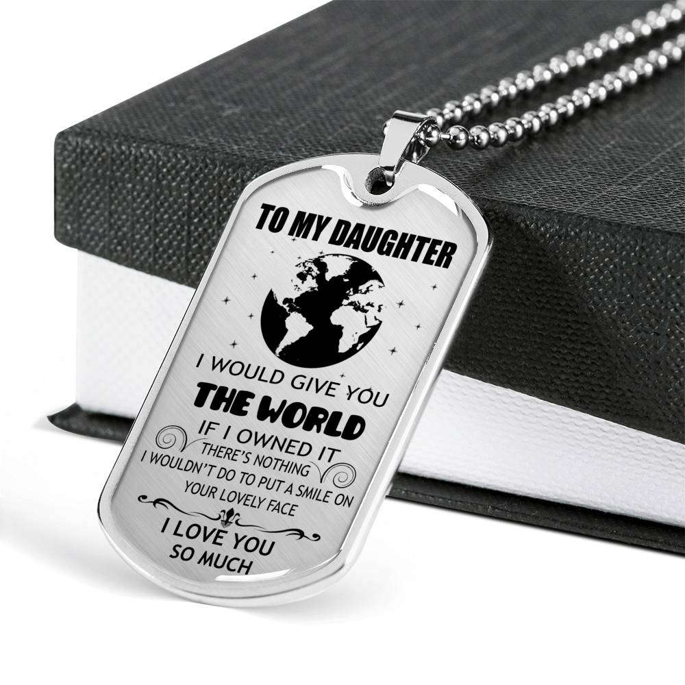 Daughter Dog Tag, Dog Tag For Daughter, Birthday Gift For Daughter Dog Tag-19 Dughter's Day Rakva