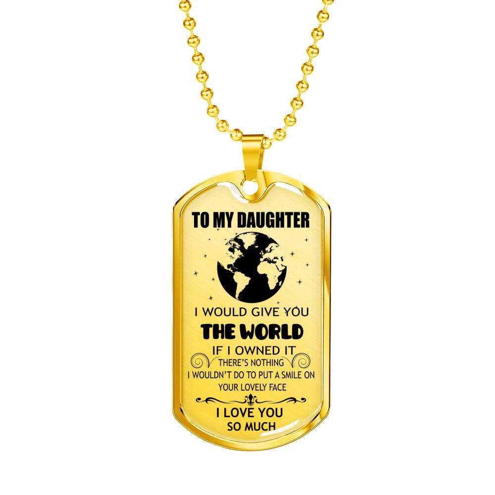 Daughter Dog Tag, Dog Tag For Daughter, Birthday Gift For Daughter Dog Tag-19 Dughter's Day Rakva