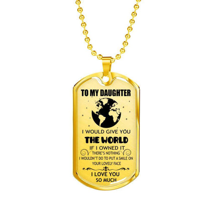 Daughter Dog Tag, Dog Tag For Daughter, Birthday Gift For Daughter Dog Tag-19 Dughter's Day Rakva