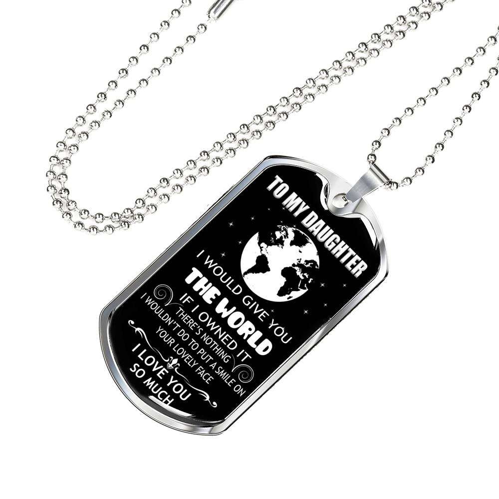 Daughter Dog Tag, Dog Tag For Daughter, Birthday Gift For Daughter Dog Tag-20 Dughter's Day Rakva