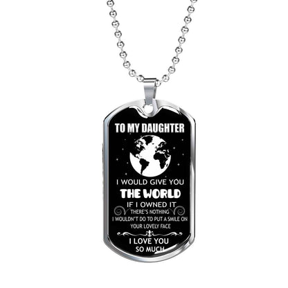 Daughter Dog Tag, Dog Tag For Daughter, Birthday Gift For Daughter Dog Tag-20 Dughter's Day Rakva