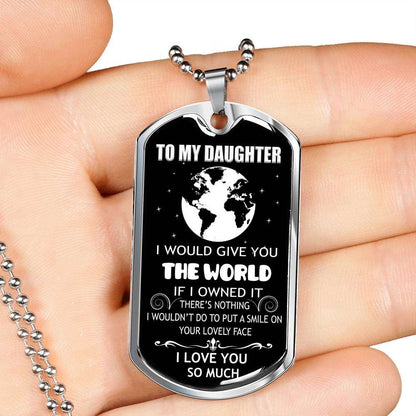 Daughter Dog Tag, Dog Tag For Daughter, Birthday Gift For Daughter Dog Tag-20 Dughter's Day Rakva
