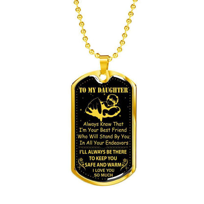 Daughter Dog Tag, Dog Tag For Daughter, Birthday Gift For Daughter Dog Tag-21 Dughter's Day Rakva