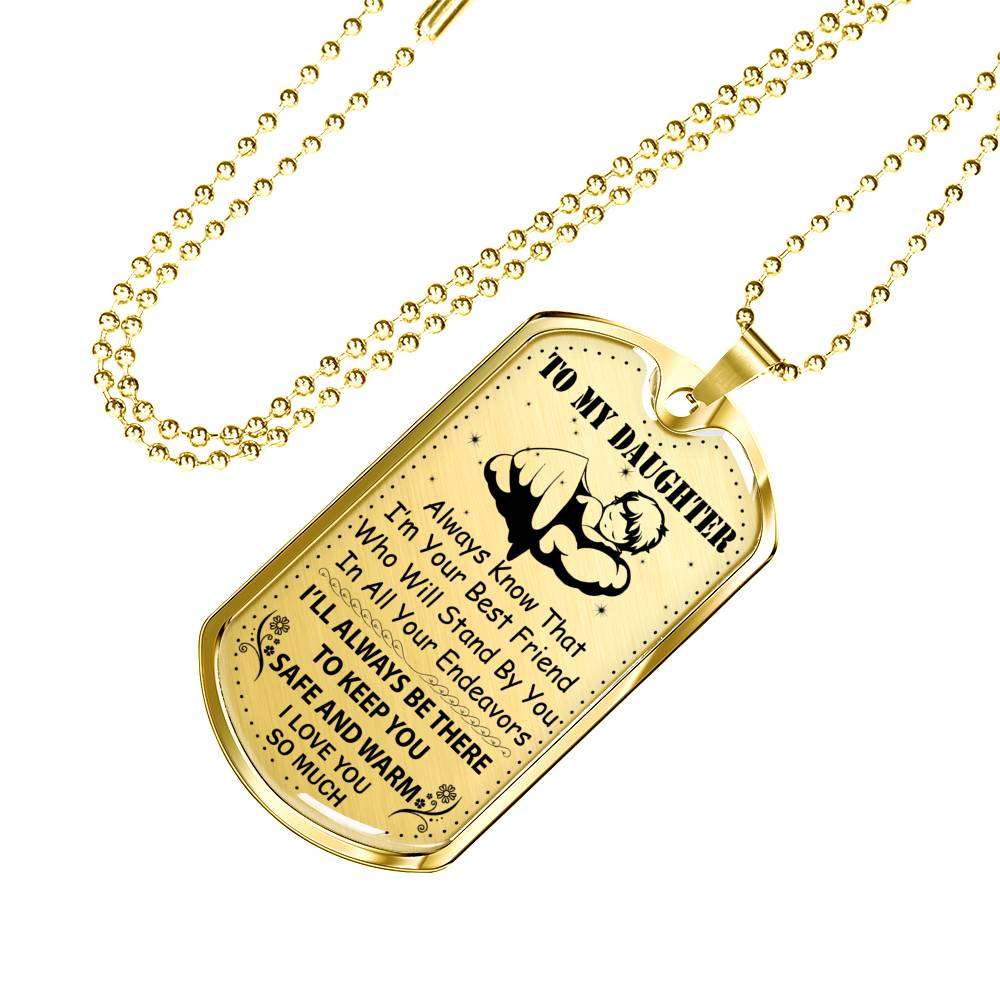 Daughter Dog Tag, Dog Tag For Daughter, Birthday Gift For Daughter Dog Tag-22 Dughter's Day Rakva