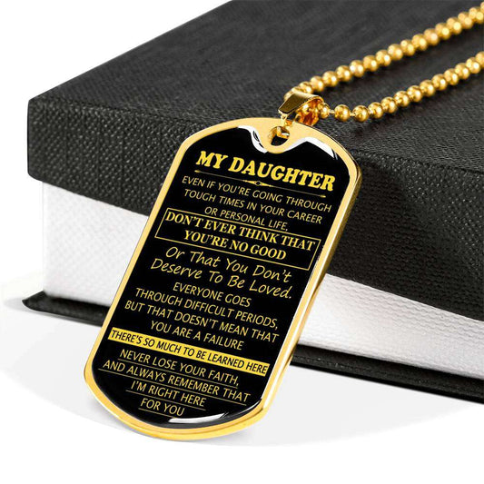 Daughter Dog Tag, Dog Tag For Daughter, Birthday Gift For Daughter Dog Tag-24 Dughter's Day Rakva