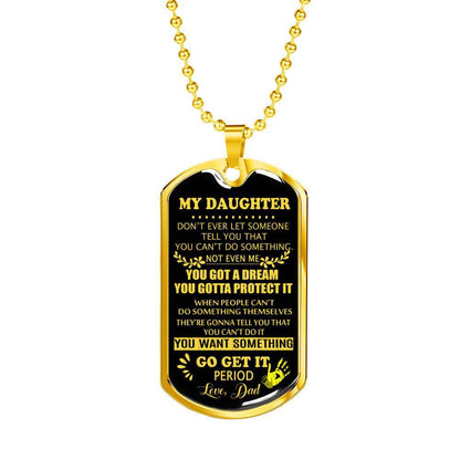 Daughter Dog Tag, Dog Tag For Daughter, Birthday Gift For Daughter Dog Tag-27 Dughter's Day Rakva