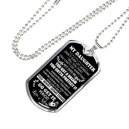 Daughter Dog Tag, Dog Tag For Daughter, Birthday Gift For Daughter Dog Tag-32 Dughter's Day Rakva