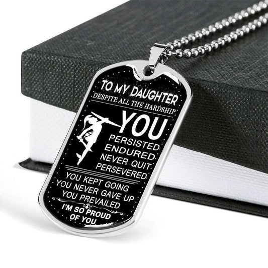 Daughter Dog Tag, Dog Tag For Daughter, Birthday Gift For Daughter Dog Tag-38 Dughter's Day Rakva